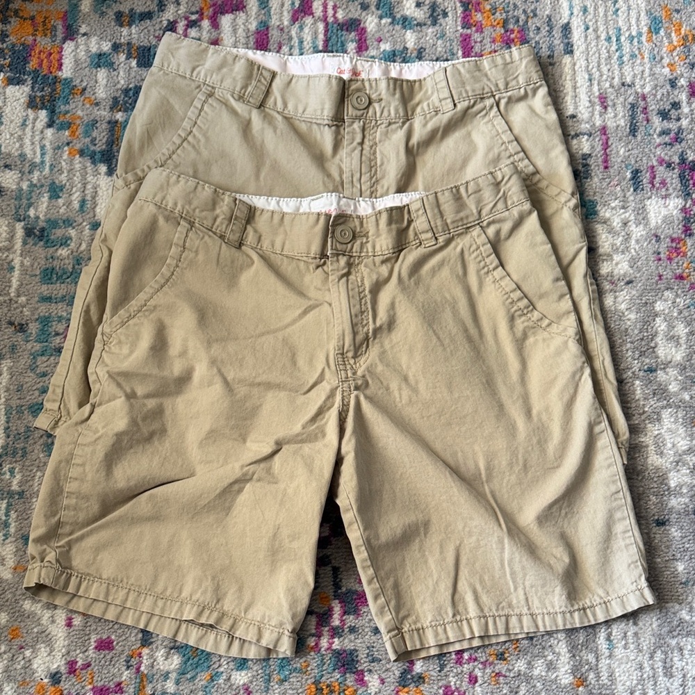 Cat & Jack khaki shorts